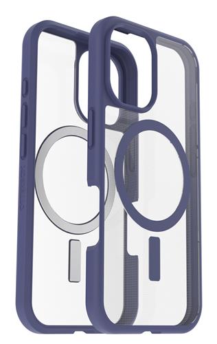 OB REACT MAGSAFE APPLE IPHONE16 Space Cadet clear/purple ProPack