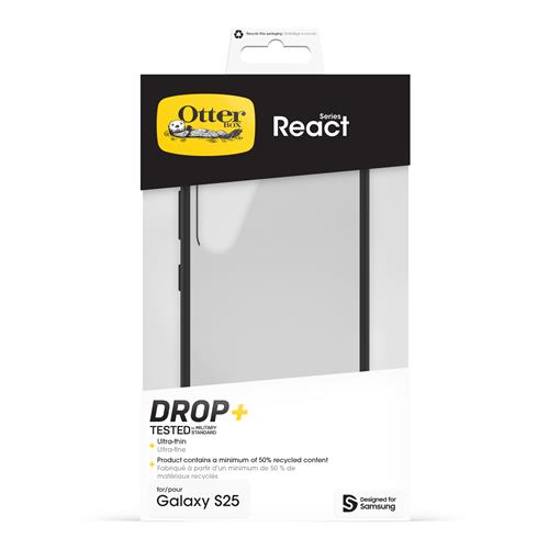 OB REACT SAMSUNG  GALAXY S25 Galaxy S25 Black Crystal - clear