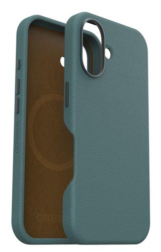 OB SYM CACTUS LEATHER APPLE iPhone 16 Juniper Sprig - green