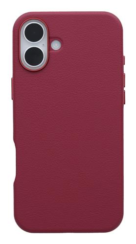 OB SYM CACTUS LEATHER APPLE iPhone 16 Plus Maroon Bells-red