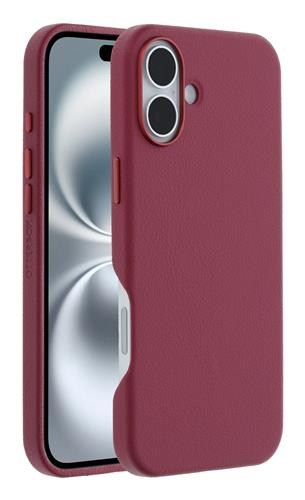 OB SYM CACTUS LEATHER APPLE iPhone 16 Plus Maroon Bells-red