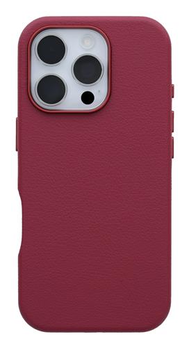 OB SYM CACTUS LEATHER APPLE iPhone 16 Pro Maroon Bells - red