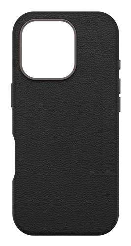 OB SYM CACTUS LEATHER APPLE iPhone 16 Pro Noir Ash - black