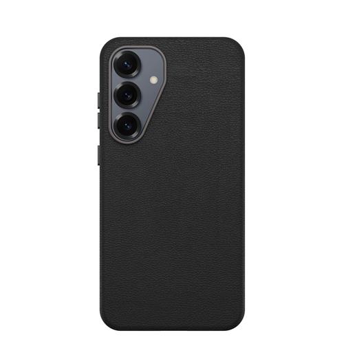 OB SYMCACTUS LEATHER SAMSUNG Galaxy S25+ Noir Ash - black