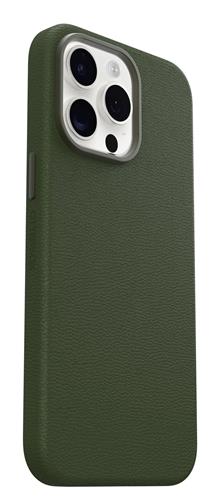 OB SYMETRY APPLEIPHONE 15PROMAX Cactus Leather Groove green