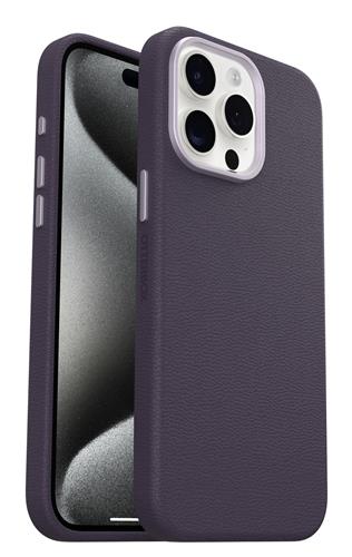 OB SYMETRY APPLEIPHONE 15PROMAX Cactus Leather Plum Luxe purple