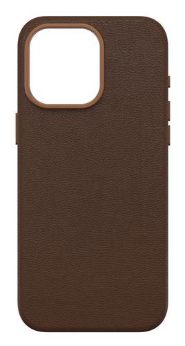OB SYMETRY APPLEIPHONE 15PROMAX Cactus Leather Rich Adobe brown