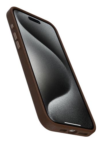 OB SYMETRY APPLEIPHONE 15PROMAX Cactus Leather Rich Adobe brown