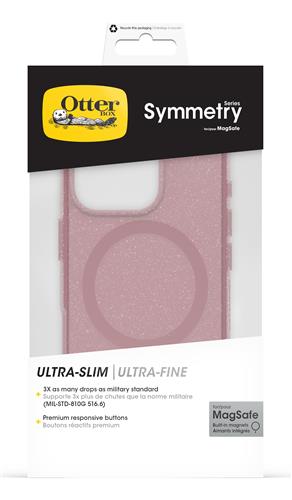 OB SYMM CLEAR MAGSAFE APPLE iPhone 16 Pro Thimbleberry-pink