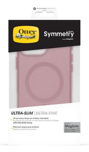 OB SYMM CLEAR MAGSAFE APPLE iPhone16 ProMax Thibleberry-pink