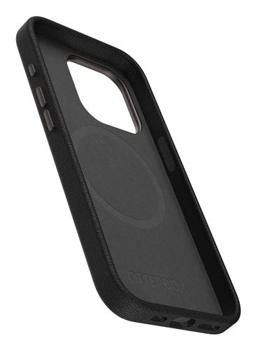OB SYMMETRY APPLE IPHONE 15PRO Cactus Leather Noir Ash black