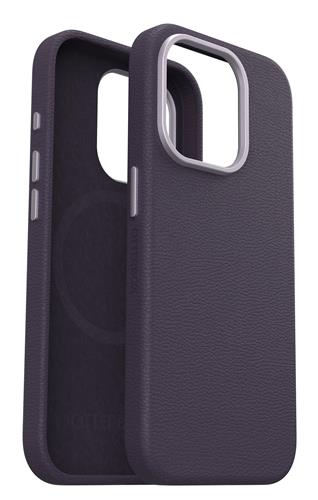 OB SYMMETRY APPLE IPHONE 15PRO Cactus Leather Plum Luxe purple