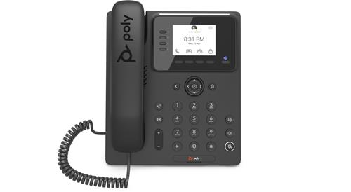 POLY CCX 350 Business Media Phone for Microsoft Teams and PoE-enabled telefono IP Nero LCD