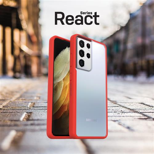 OTTERBOX REACT ATARIS POWER RED clear/red