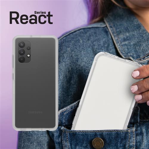 OTTERBOX REACT GALAXY A32 CLEAR .