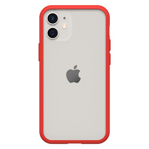OTTERBOX REACT IPHONE 12 MINI Power Red- clear/red