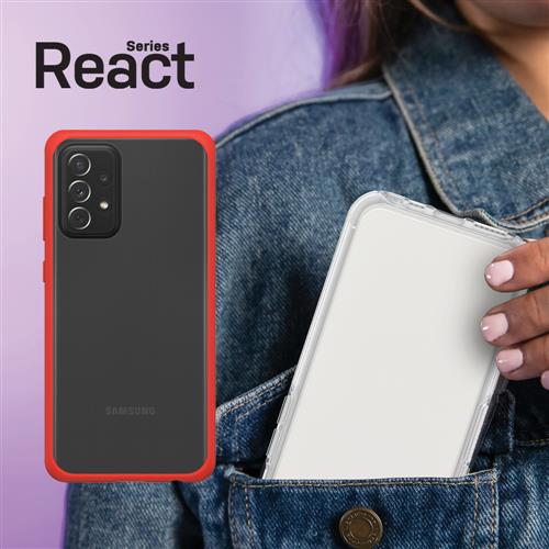 OTTERBOX REACT TEEBOZ POWER RED CLEAR/RED