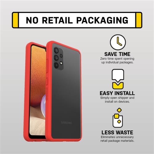 REACT GALAXY A32 POWER RED RED CLEAR/RED PROPACK BULK