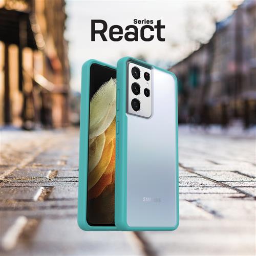 REACT GALAXY S21 ULTRA SEA SPRAY CLEAR/BLUE PROPACK BULK