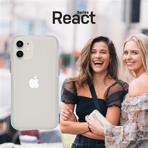 REACT IPHONE 12 MINI - CLEAR-PROPACK BULK