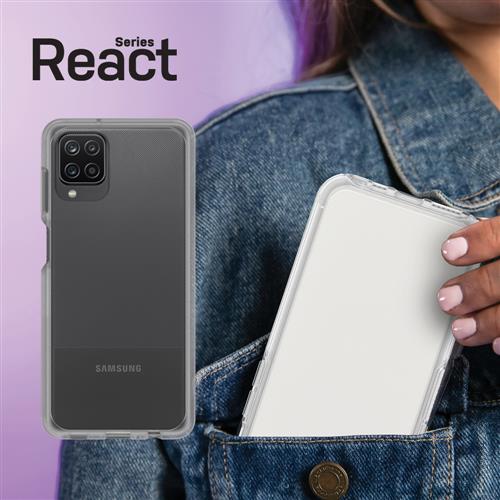REACT SAMSUNG GALAXY A12 - A12 - CLEAR - PROPACK BULK