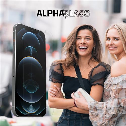 ALPHA GLASS IPHONE 12 PRO PRO MAX-CLEAR-PROPACK BULK