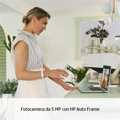 HP EliteBook 1040 G9 Intel Core i7 i7-1255U Computer portatile 35,6 cm (14) WUXGA 16 GB DDR5-SDRAM 512 GB SSD Wi-Fi 6 (802.11ax) Windows 11 Pro Argento