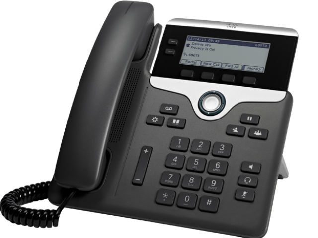 Cisco 7811 telefono IP Nero, Argento 1 linee LED