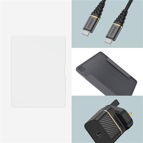 OB PREMGLASS APPLE IPAD PRO13IN Antimicrobial clear RetailPack