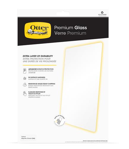 OB PREMGLASS APPLE IPAD PRO13IN Antimicrobial clear RetailPack