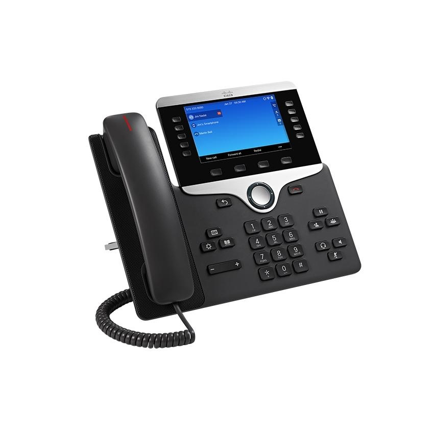 Cisco 8841 telefono IP Nero, Argento