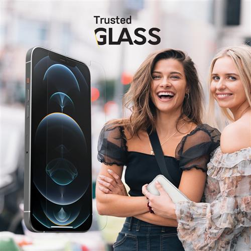 TRUSTED GLASS IPHONE 12 PRO 12 PRO MAX-CLEAR-PROPACK BULK