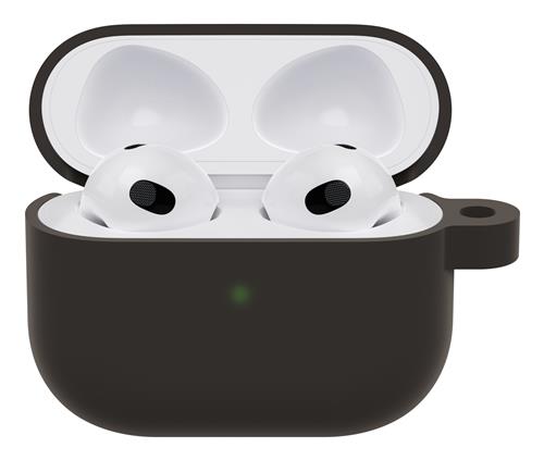 HEADPHONE CASE APPLE AIRPODS (3rd gen) Black Crystal - black