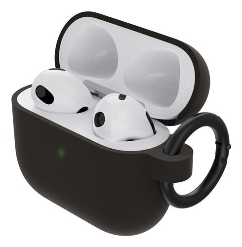 HEADPHONE CASE APPLE AIRPODS (3rd gen) Black Crystal - black