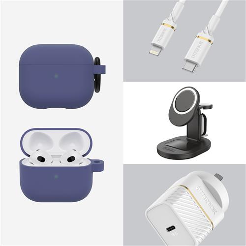HEADPHONE CASE APPLE AIRPODS (3rd gen) Space Cadet - purple