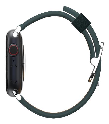 OB CACTUS LTH W BAND APPLE WTCH 10-L 44/45/46mm JunpSprig-green