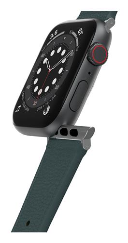 OB CACTUS LTH W BAND APPLE WTCH 10-L 44/45/46mm JunpSprig-green