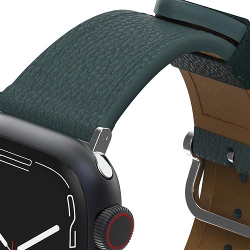 OB CACTUS LTH W BAND APPLE WTCH 10-S 40/41/42mm JunpSprig-green