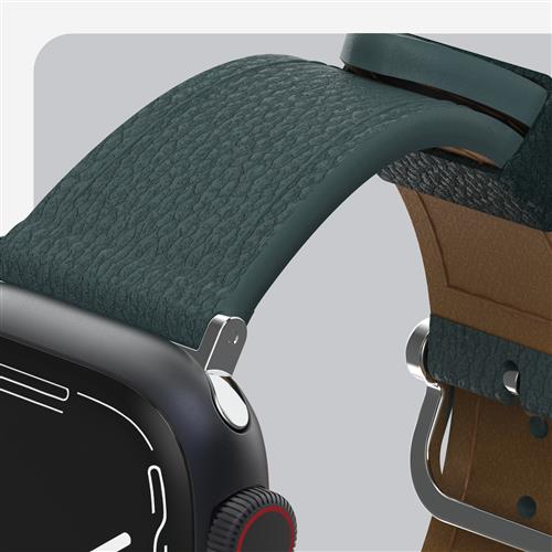 OB CACTUS LTH W BAND APPLE WTCH 10-S 40/41/42mm JunpSprig-green