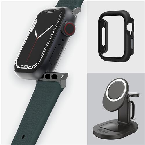 OB CACTUS LTH W BAND APPLE WTCH 10-S 40/41/42mm JunpSprig-green