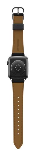 OB SYMTR APPLE WATCH BAND 10-L 44/45/46mm Noir Ash - black