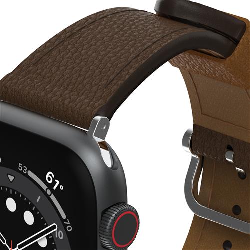 OB SYMTR APPLE WATCH BAND 10-L 44/45/46mm Rich Adobe - brown