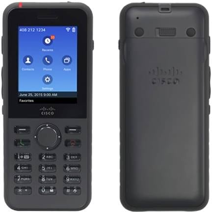 Cisco 8821 telefono IP Nero Wi-Fi