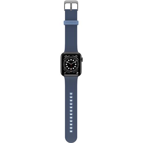 OB W BAND APPLE WATCH 10-L 44/45/46mm Baby Blue Jeans-blue