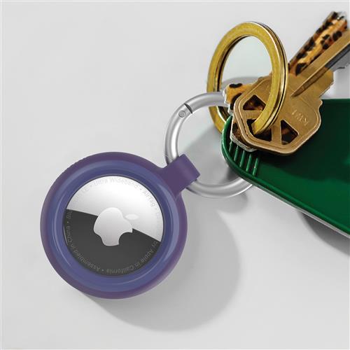 SLEEK CASE FOR APPLE AIRTAG Ultra Violet - purple