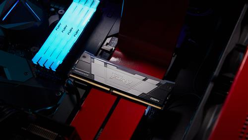 Kingston Technology FURY 128GB 3600MT/s DDR4 CL18 DIMM (Kit da 4) Renegade RGB