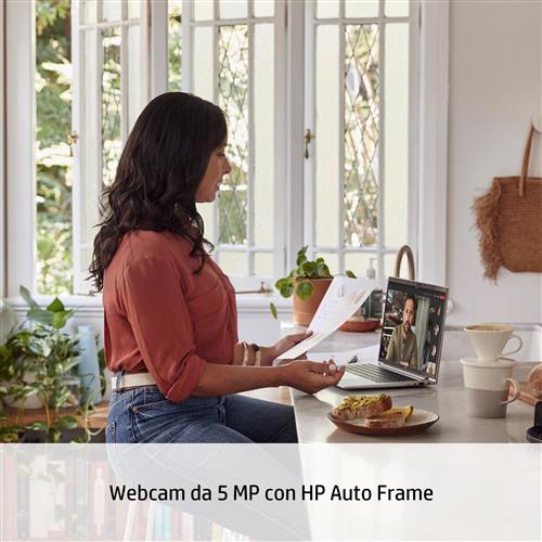 HP EliteBook 840 G9 Intel Core i7 i7-1255U Computer portatile 35,6 cm (14) WUXGA 16 GB DDR5-SDRAM 512 GB SSD Wi-Fi 6E (802.11ax) Windows 11 Pro Argento