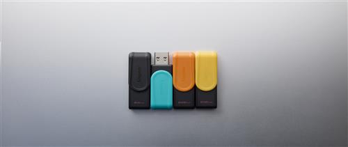 128GB DT EXODIA S PORTABLE USB 3.2 Gen 1 (Black/Turquoise)