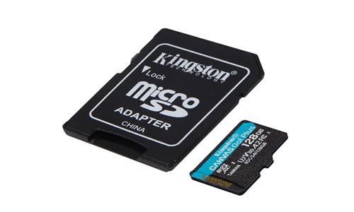 128GB MSDXC CANVAS GO PLUS 200R Gen4 A2 U3 V30 Card + Adapter
