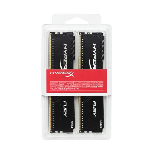 16GB DDR4 3200MHZ CL15 DIMM KIT OF 2 1RX8 HYPERX FURY BLACK